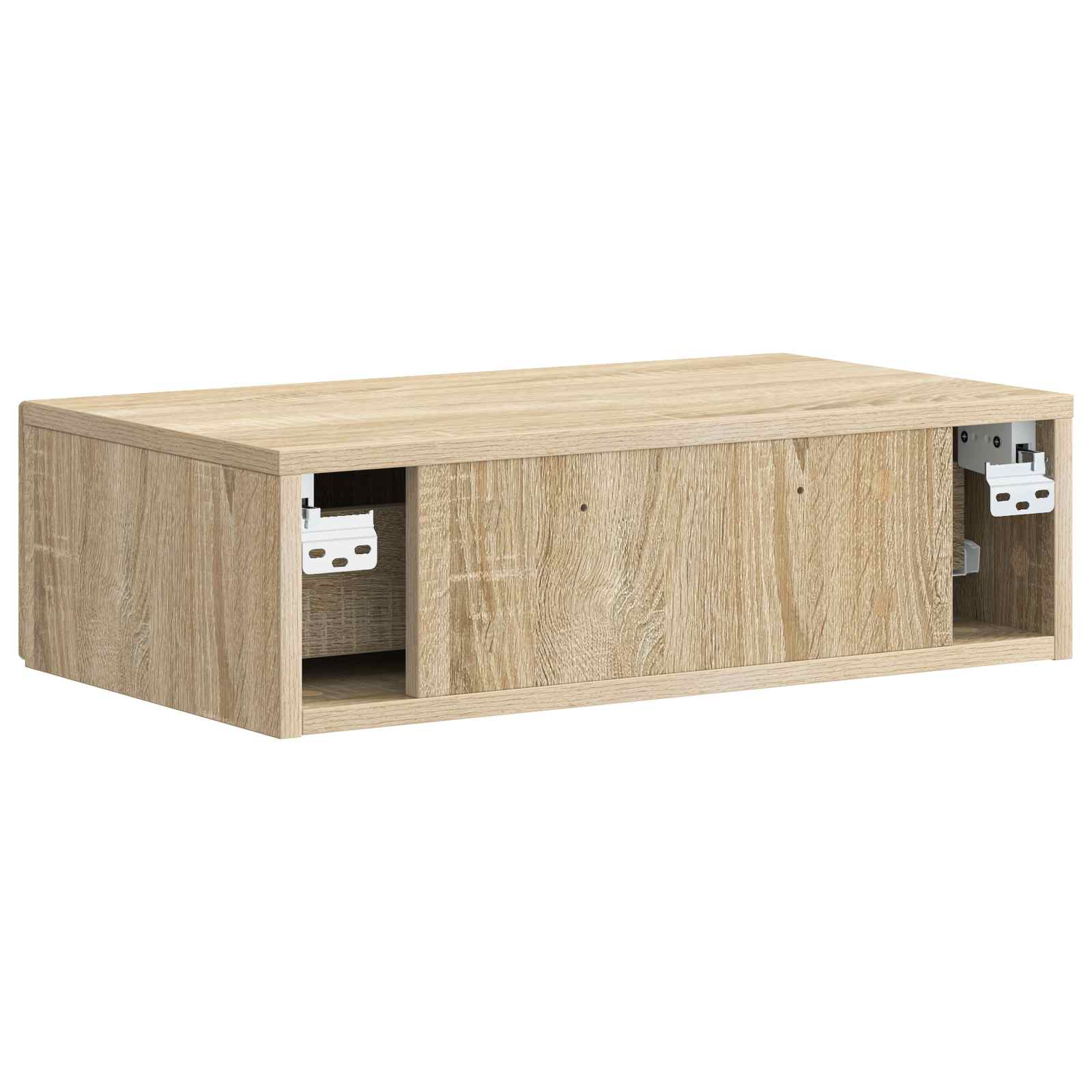 Væghængt Sideskab Sonoma-eg 59 x 34,5 x 17 cm Konstrueret træ