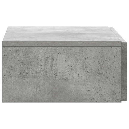 Væghængt Sideskab 59 x 34,5 x 17 cm Konstrueret træ Betongrå