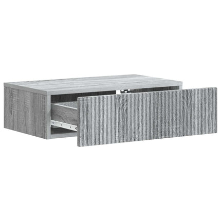 Væghængt Sideskab 59 x 34,5 x 17 cm Konstrueret træ