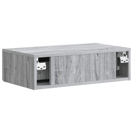 Væghængt Sideskab 59 x 34,5 x 17 cm Konstrueret træ