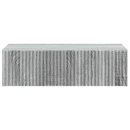 Væghængt Sideskab 59 x 34,5 x 17 cm Konstrueret træ