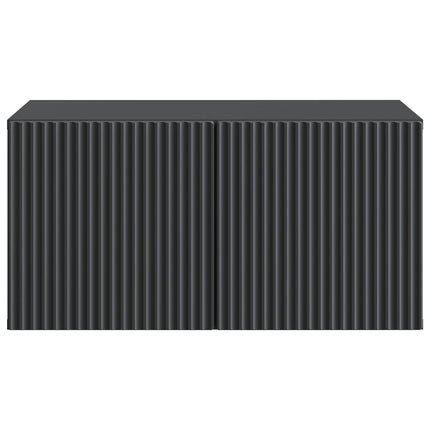 Væghængt TV-skab 59,5 x 41 x 30 cm Sort Konstrueret træ