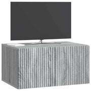 Væghængt TV-skab Vægmonteret Grå sonoma-eg 59,5 x 41 x 30 cm