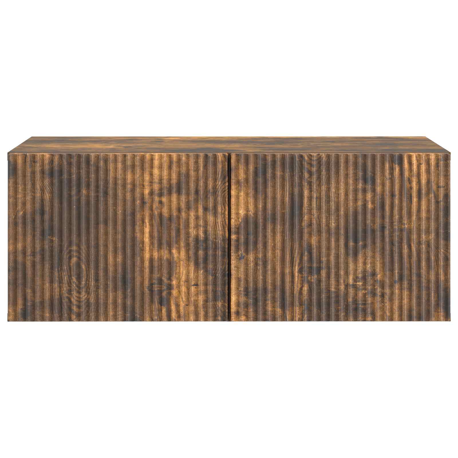 Væghængt TV-skab Røget eg 78,5 x 41 x 30 cm Konstrueret træ