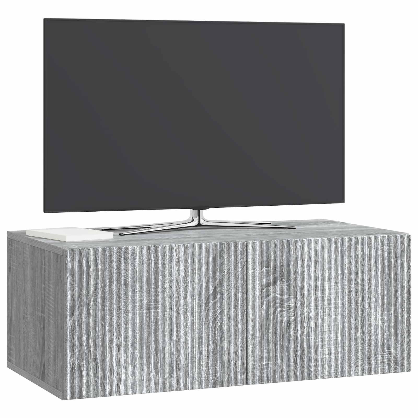 Væghængt TV-skab Vægmonteret Grå sonoma-eg 78,5 x 41 x 30 cm