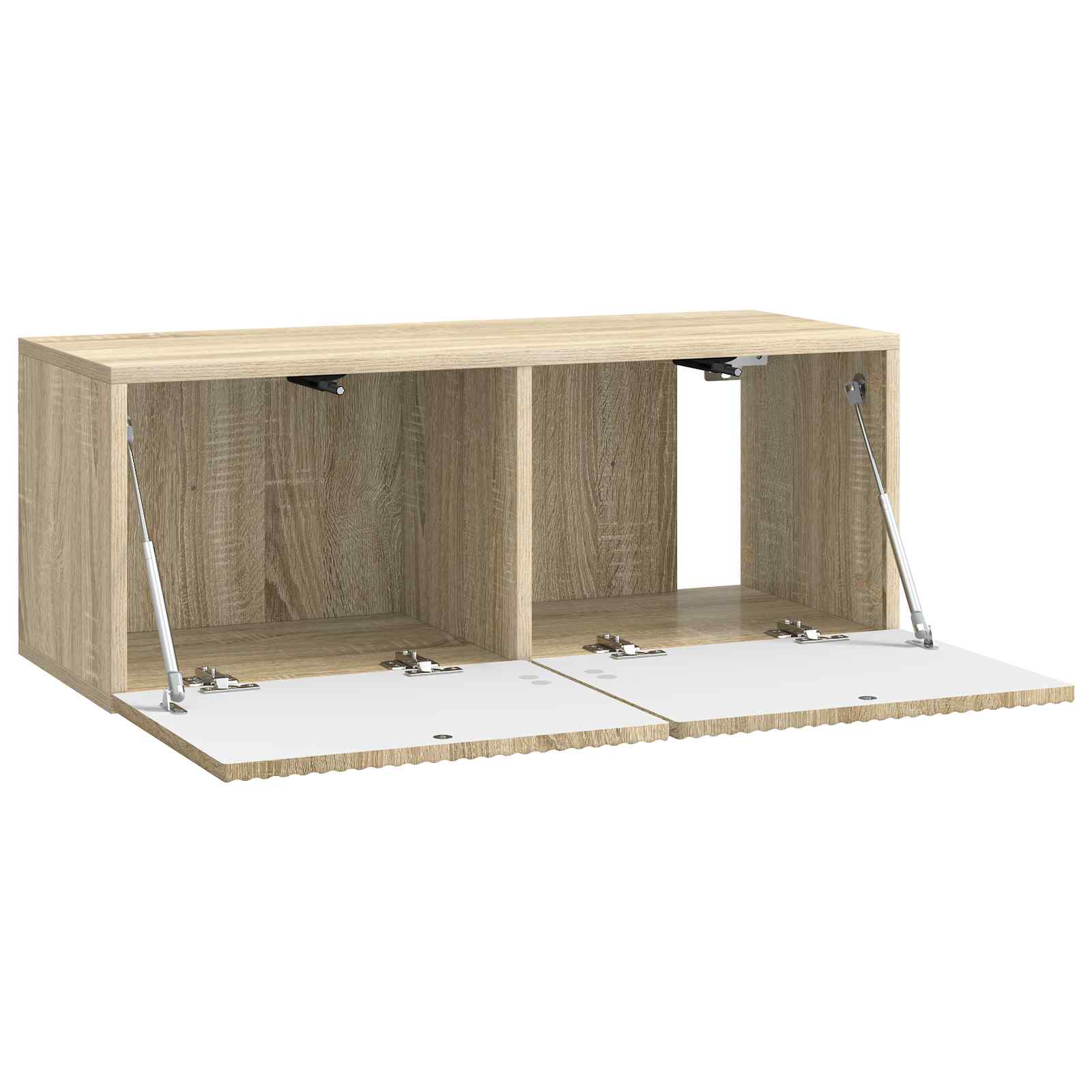Væghængt TV-skab Sonoma-eg 78,5 x 31 x 30 cm Konstrueret træ