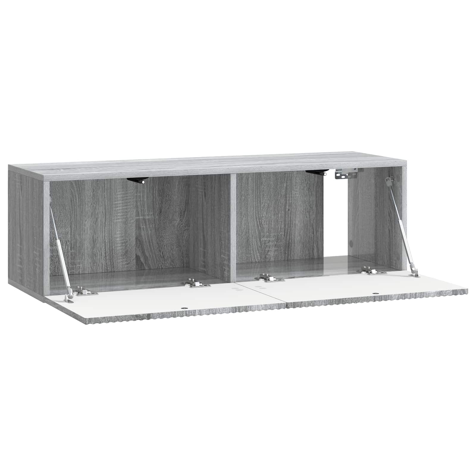 Væghængt TV-skab Grå sonoma-eg 98 x 31 x 30 cm Konstrueret træ