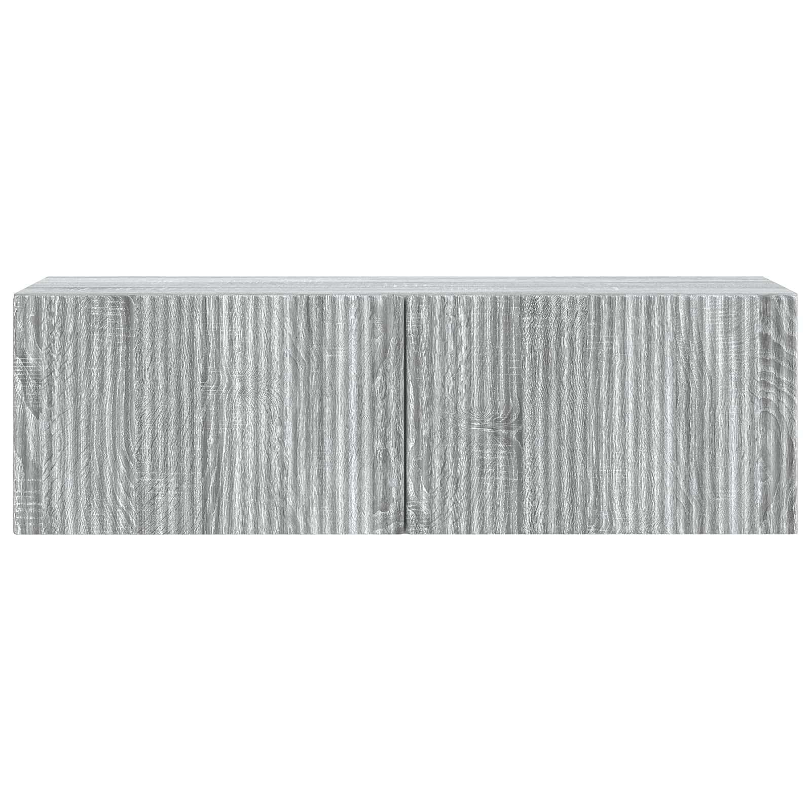 Væghængt TV-skab Grå sonoma-eg 98 x 31 x 30 cm Konstrueret træ