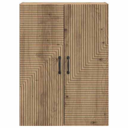 Vægmonteret skab 66 x 34,5 x 90 cm Konstrueret træ Artisan-eg