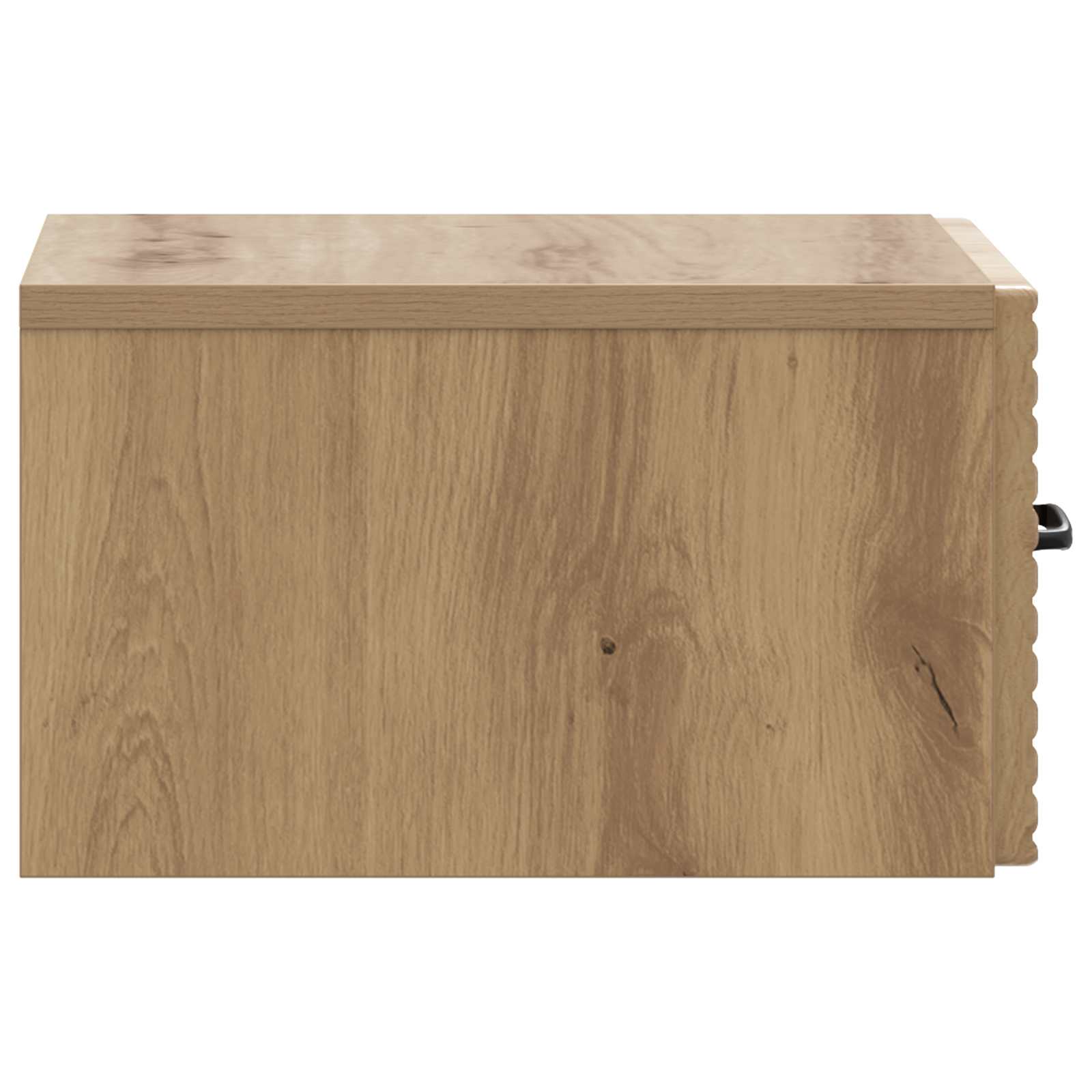 Væghængt Natbord med skuffe 2 pcs Artisan-eg 34,5 x 33 x 20 cm