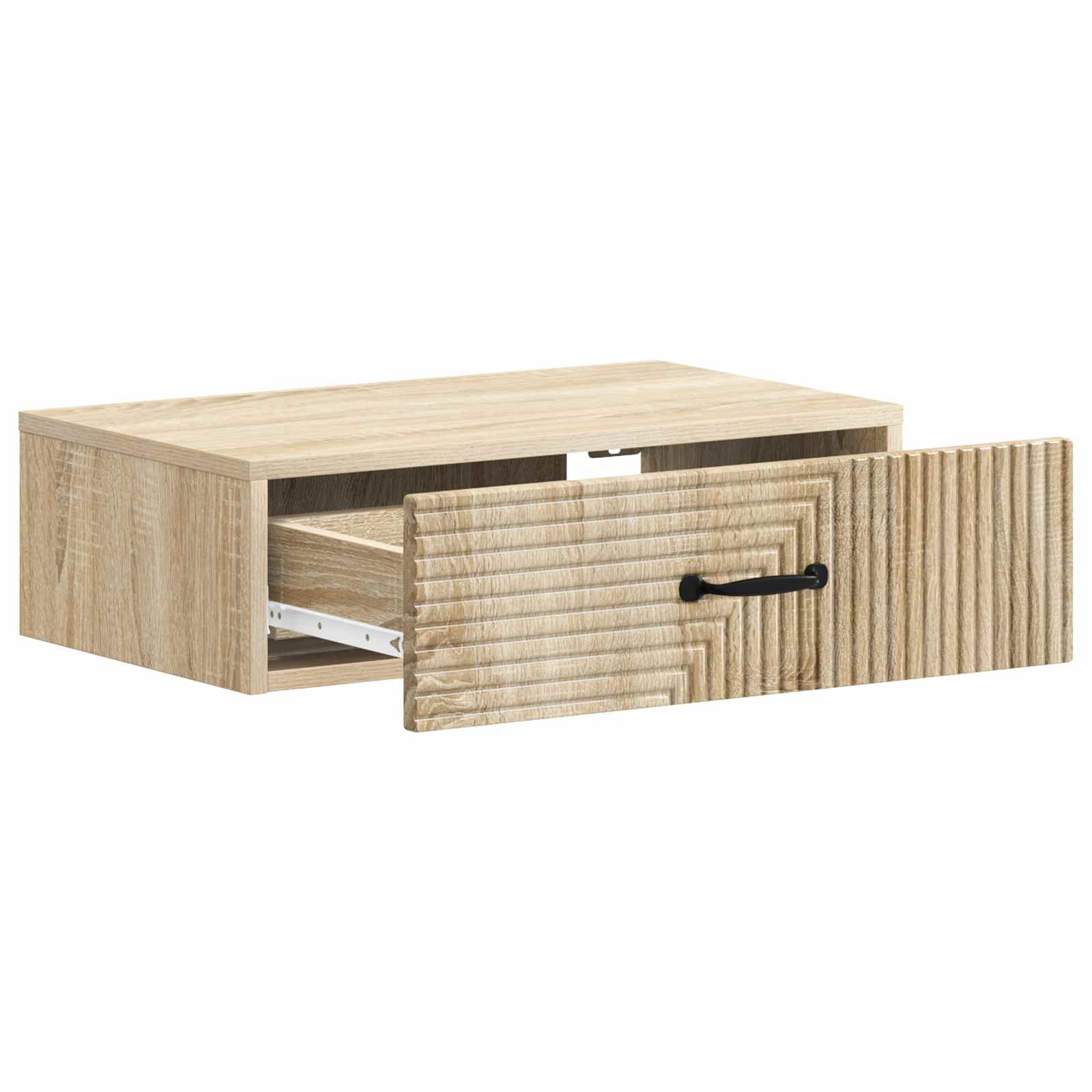 Væghængt Sideskab Sonoma-eg 59 x 34,5 x 17 cm Konstrueret træ