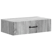 Væghængt Sideskab Grå sonoma-eg 59 x 34,5 x 17 cm