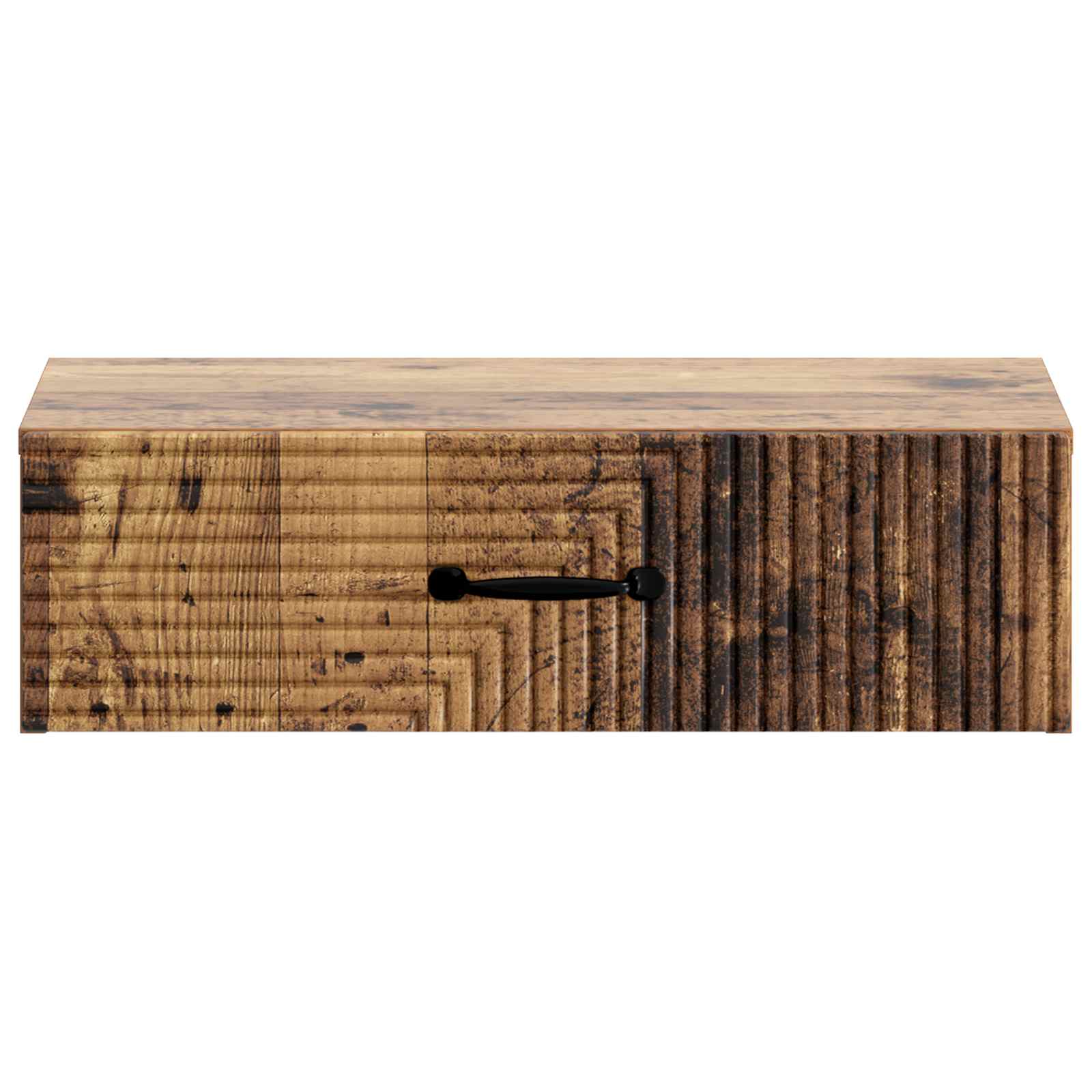 Væghængt Sideskab Gammelt træ 59 x 34,5 x 17 cm Konstrueret træ