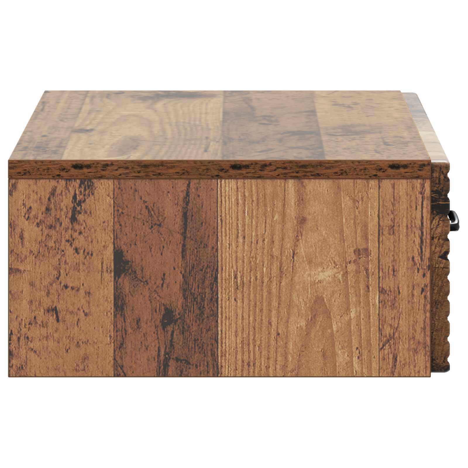 Væghængt Sideskab Gammelt træ 59 x 34,5 x 17 cm Konstrueret træ