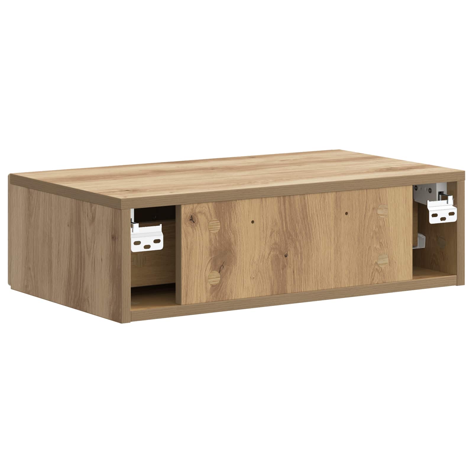 Væghængt Sideskab Artisan-eg 59 x 34,5 x 17 cm Konstrueret træ