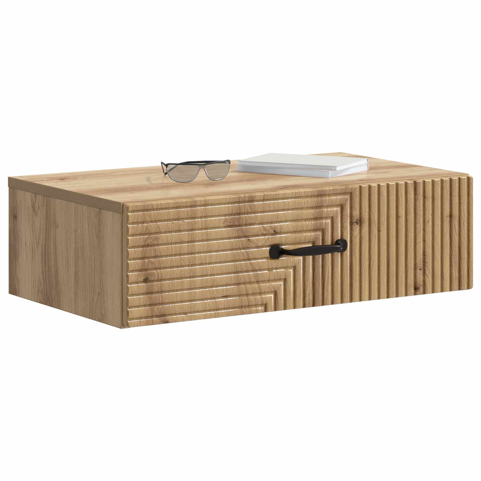 Væghængt Sideskab Artisan-eg 59 x 34,5 x 17 cm Konstrueret træ