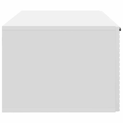 Væghængt TV-skab Hvid 59,5 x 41 x 30 cm Konstrueret træ
