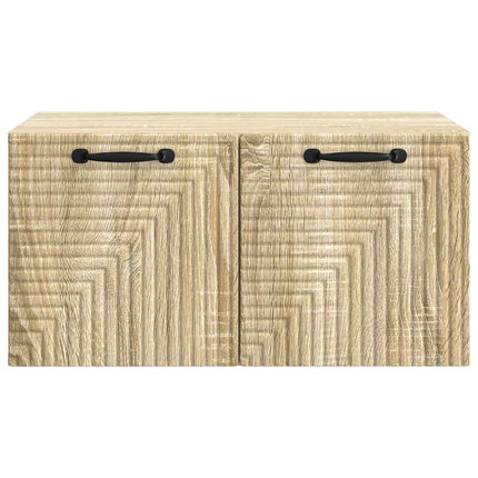 Væghængt TV-skab Sonoma-eg 59,5 x 41 x 30 cm Konstrueret træ