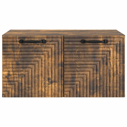 Væghængt TV-skab Røget eg 59,5 x 41 x 30 cm Konstrueret træ