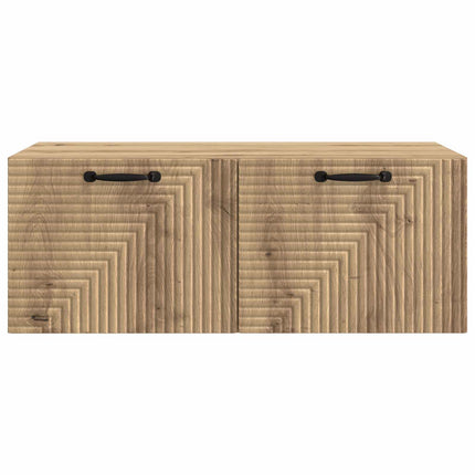 Væghængt TV-skab 78,5 x 41 x 30 cm Artisan-eg Konstrueret træ