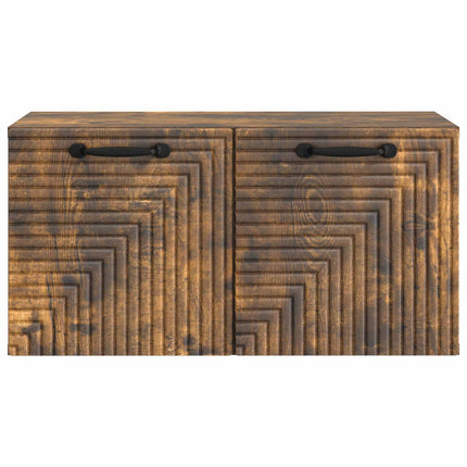 Væghængt TV-skab Røget eg 59,5 x 31 x 30 cm Konstrueret træ