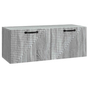 Væghængt TV-skab Vægmonteret Grå sonoma-eg 78,5 x 31 x 30 cm