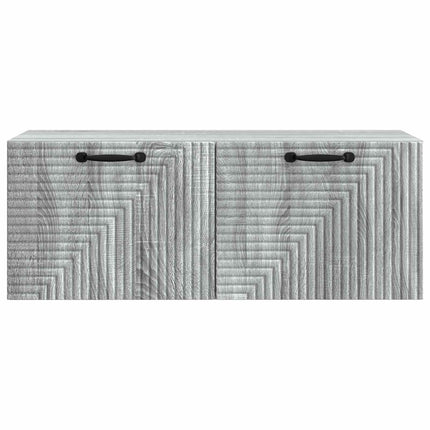 Væghængt TV-skab Vægmonteret Grå sonoma-eg 78,5 x 31 x 30 cm