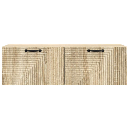 Væghængt TV-skab Sonoma-eg 98 x 31 x 30 cm Konstrueret træ