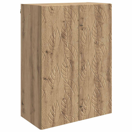 Vægmonteret skab 66 x 34,5 x 90 cm Konstrueret træ Artisan-eg