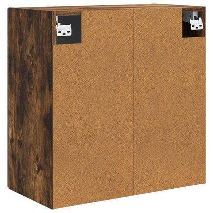 Vægmonteret skab Røget eg 59 x 31 x 60 cm Konstrueret træ