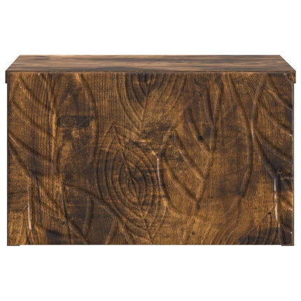 Væghængt Sideskab 2 pcs Røget eg 34,5 x 33 x 20 cm