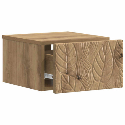 Væghængt Sideskab Artisan-eg 34,5 x 33 x 20 cm Konstrueret træ