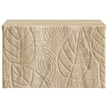 Væghængt Natbord 2 pcs Sonoma-eg 49 x 34,5 x 20 cm