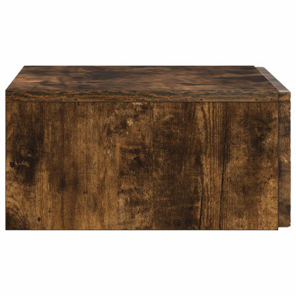 Væghængt Sideskab Røget eg 59 x 34,5 x 17 cm Konstrueret træ