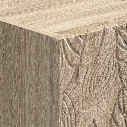 Væghængt Sideskab 87,5 x 34,5 x 17 cm Konstrueret træ Sonoma-eg
