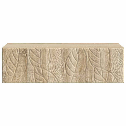 Væghængt Sideskab 87,5 x 34,5 x 17 cm Konstrueret træ Sonoma-eg