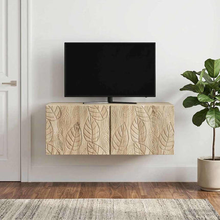 Væghængt TV-skab 78,5 x 31 cm Sonoma-eg Konstrueret træ