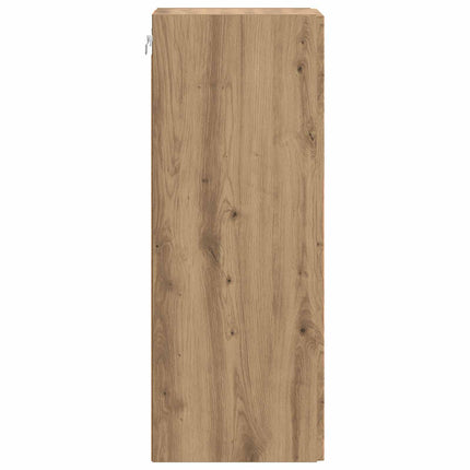 Vægmonteret skab 66 x 34,5 x 90 cm Konstrueret træ Artisan-eg