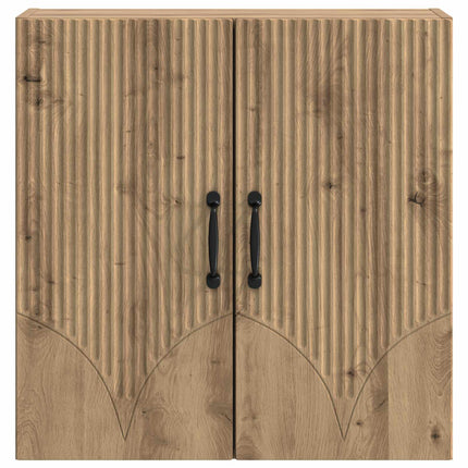 Vægmonteret skab 59 x 31 x 60 cm Konstrueret træ Artisan-eg