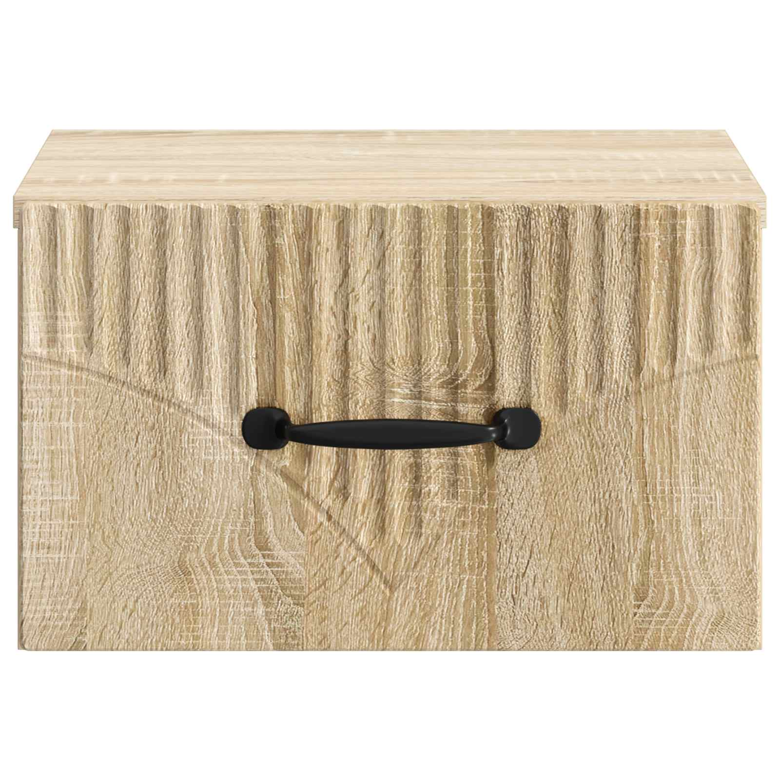 Væghængt Natbord Sonoma-eg 34,5 x 33 x 20 cm Konstrueret træ