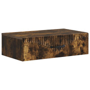 Væghængt Sideskab Røget eg 59 x 34,5 x 17 cm Konstrueret træ