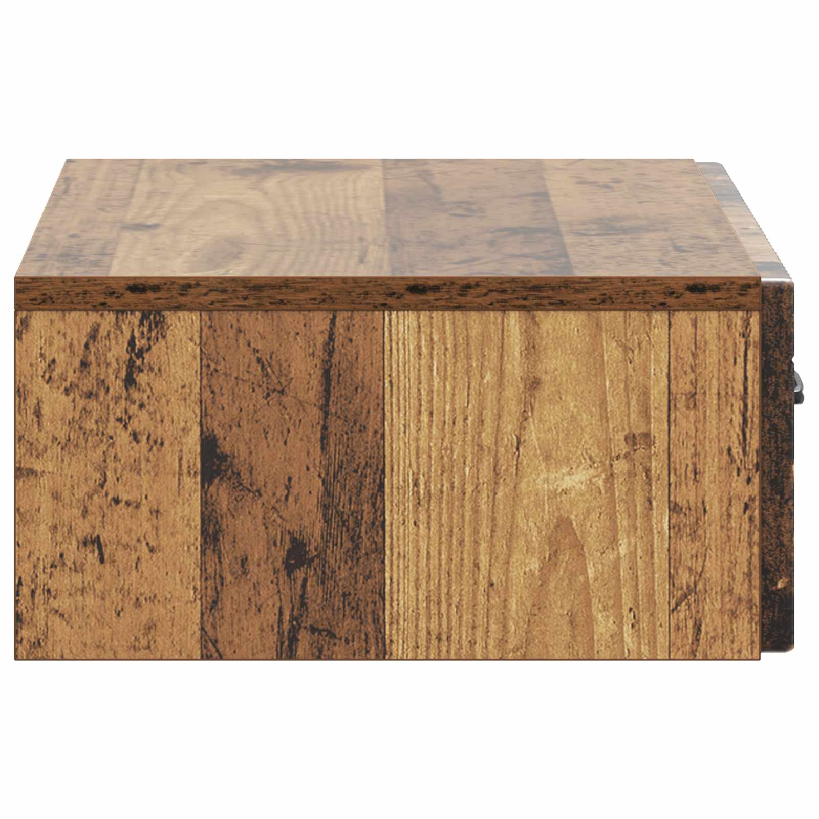 Væghængt Sideskab Gammelt træ 59 x 34,5 x 17 cm Konstrueret træ
