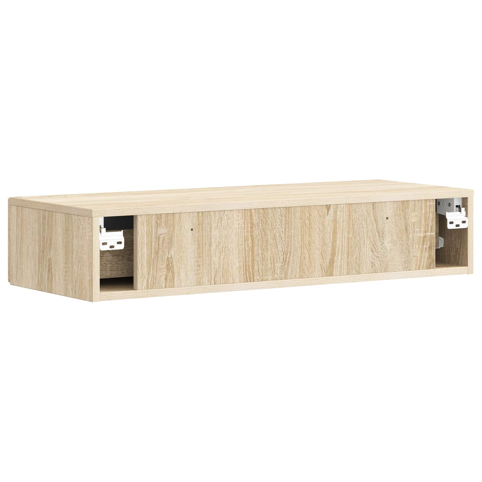 Væghængt Sideskab Sonoma-eg 87,5 x 34,5 x 17 cm Konstrueret træ