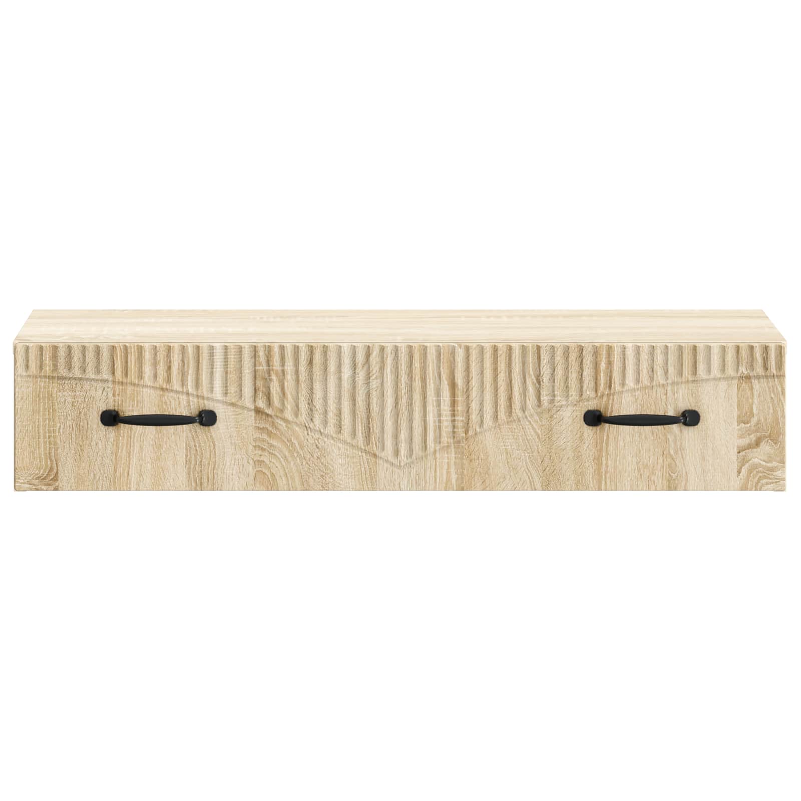 Væghængt Sideskab Sonoma-eg 87,5 x 34,5 x 17 cm Konstrueret træ