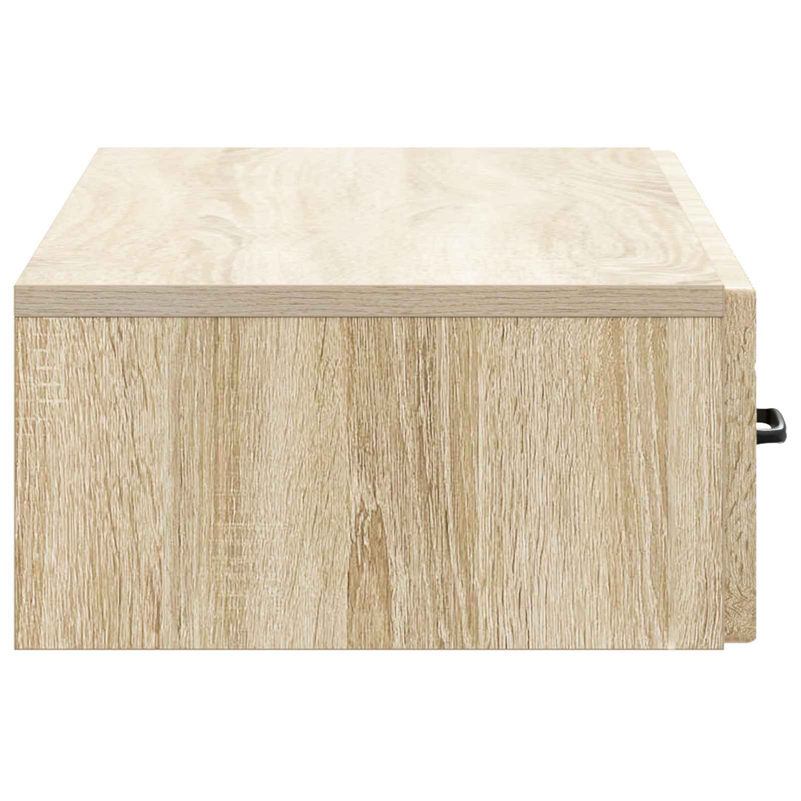 Væghængt Sideskab Sonoma-eg 87,5 x 34,5 x 17 cm Konstrueret træ