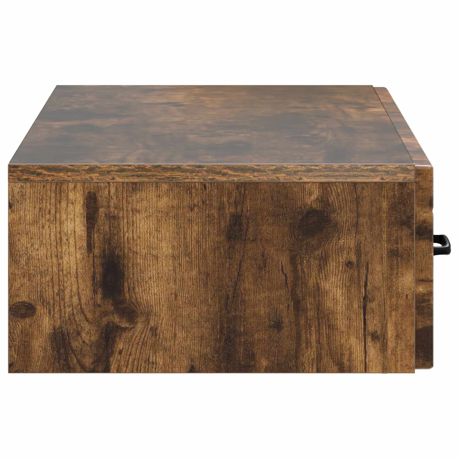 Væghængt Sideskab Røget eg 87,5 x 34,5 x 17 cm Konstrueret træ