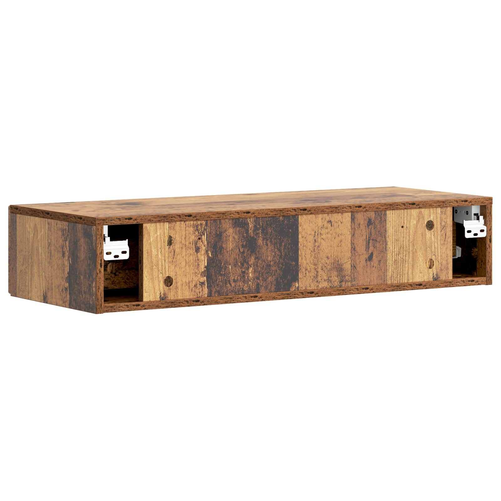 Væghængt Sideskab Gammelt træ 87,5 x 34,5 x 17 cm