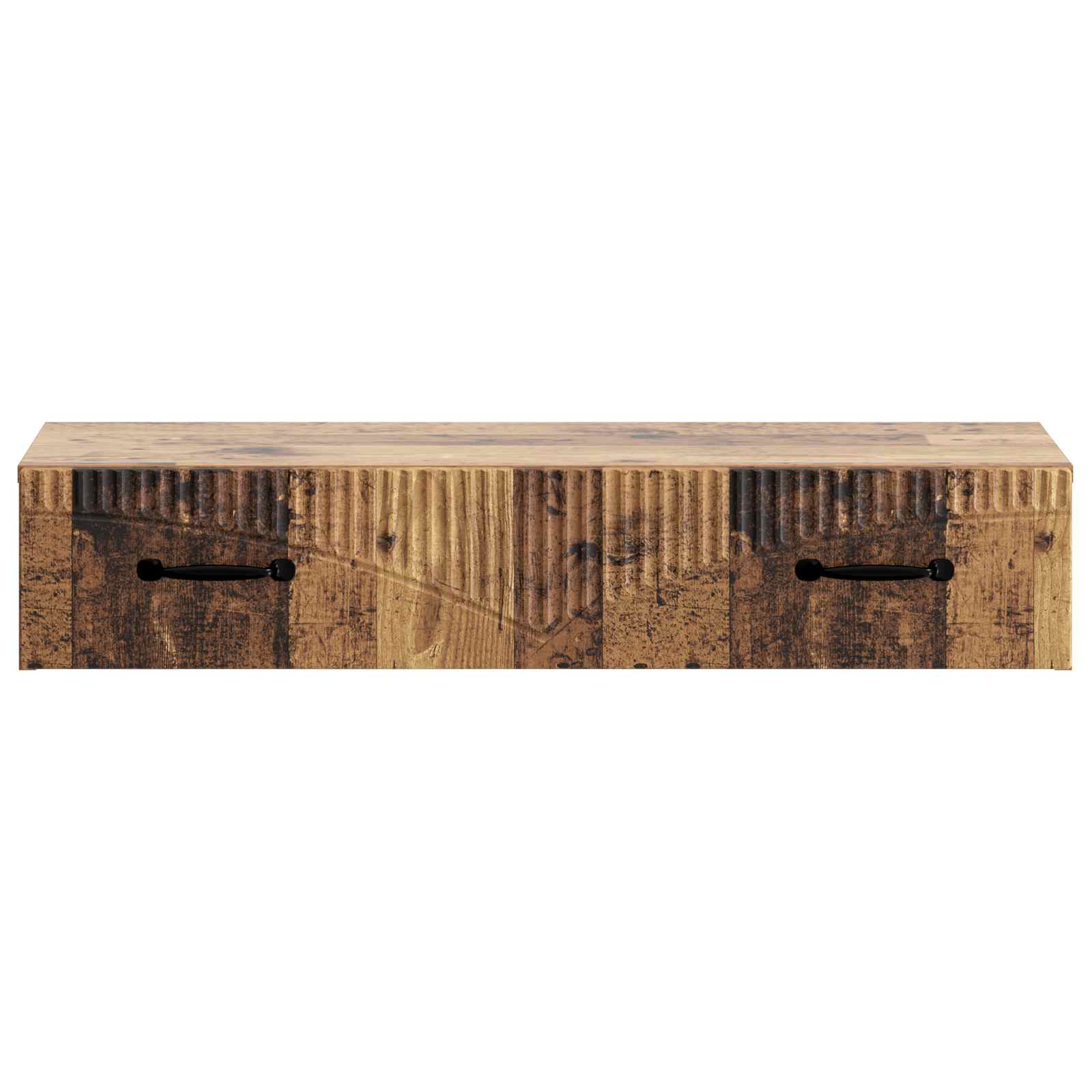 Væghængt Sideskab Gammelt træ 87,5 x 34,5 x 17 cm