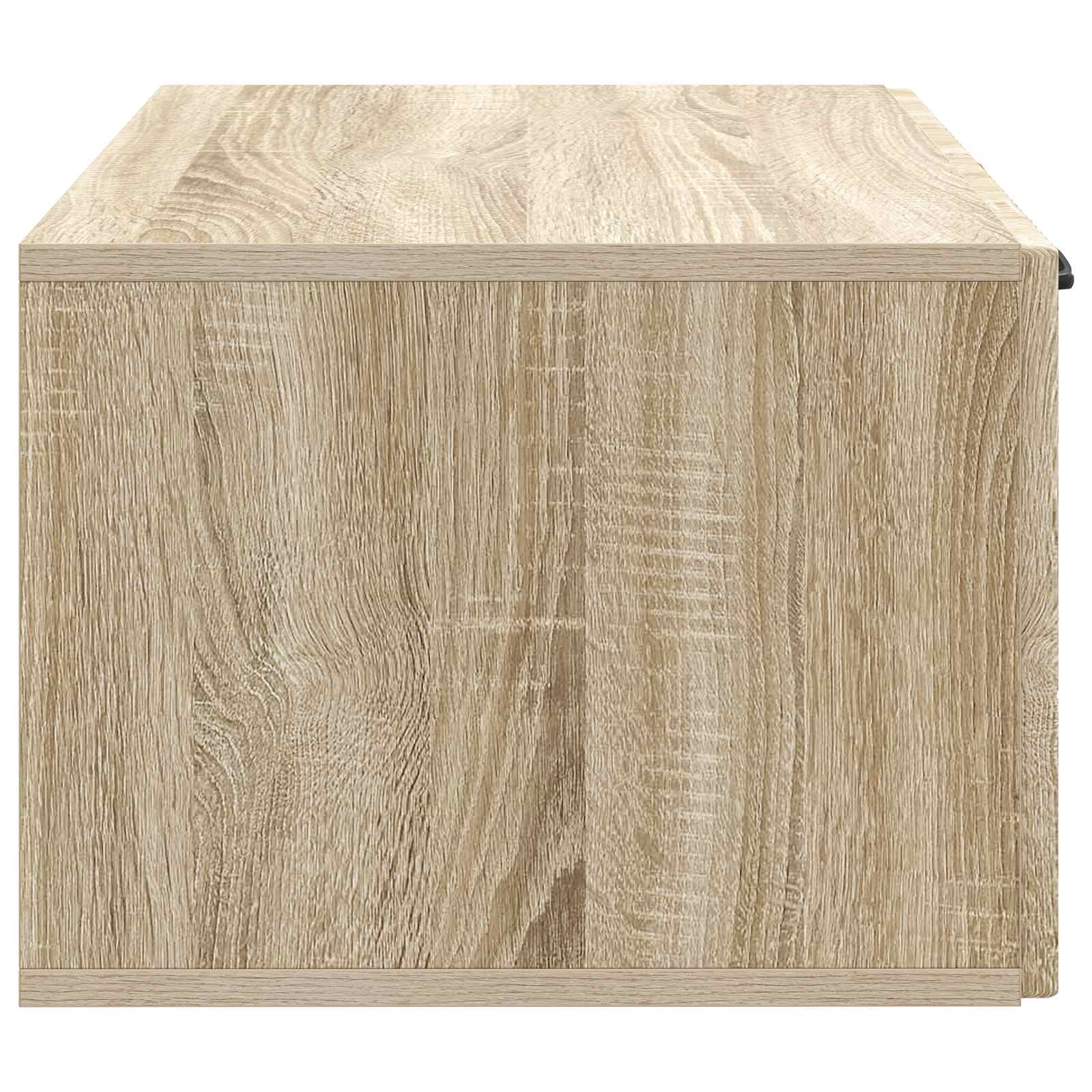 Væghængt TV-skab Sonoma-eg 59,5 x 41 x 30 cm Konstrueret træ