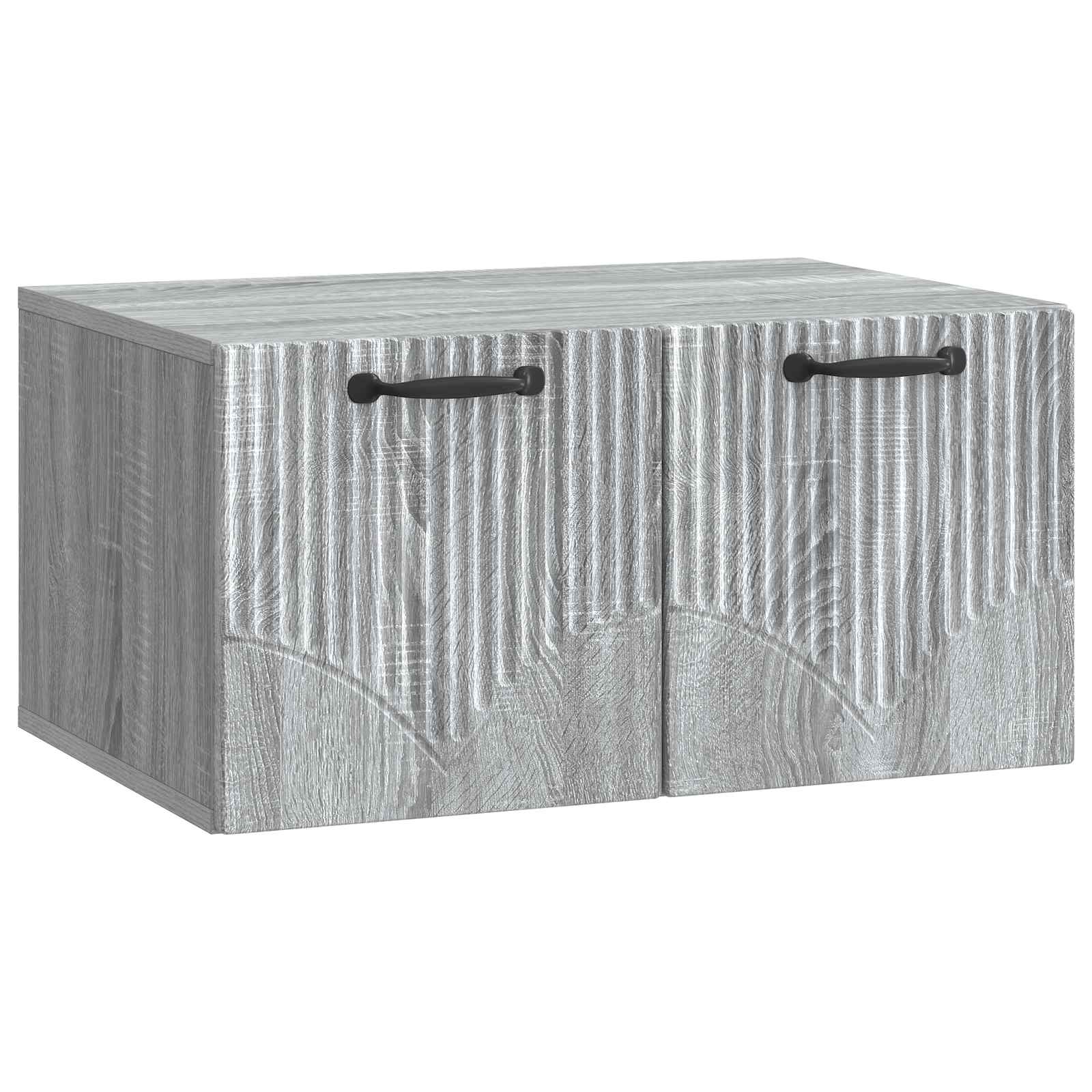 Væghængt TV-skab Vægmonteret Grå sonoma-eg 59,5 x 41 x 30 cm